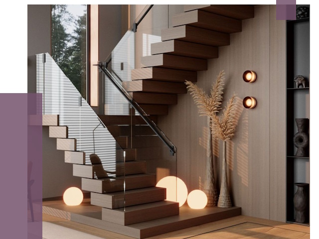 Изготовление и монтаж лестниц в Благовещенске от 86335 руб. | ПРОЛЁТ-Бгн