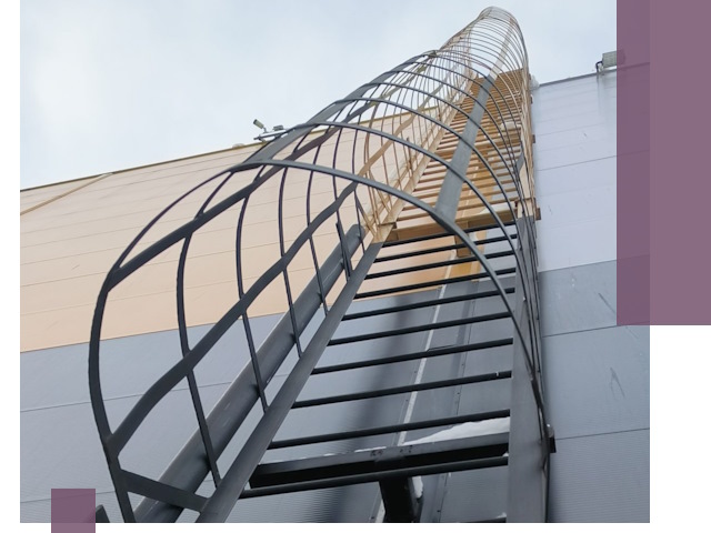 Изготовление и монтаж пожарных лестниц в Благовещенске профессионально