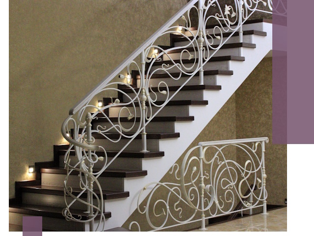 Кованые лестницы под ключ в Благовещенске — изготовление и монтаж