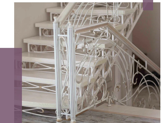 Изготовление кованых лестниц на заказ в Благовещенске от 86335 руб. | ПРОЛЁТ-Бгн