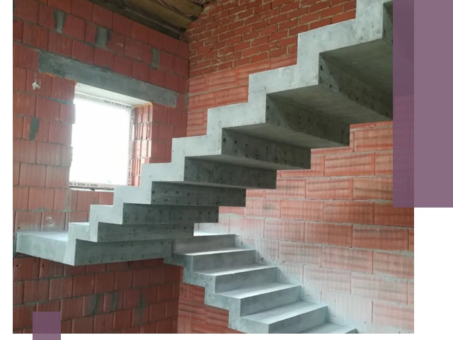 Бетонные лестницы под ключ в Благовещенске: монтаж, демонтаж, ремонт