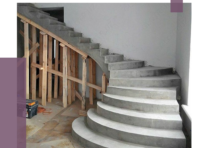 Изготовление бетонных лестниц под ключ в Благовещенске от 19806 руб. | ПРОЛЁТ-Бгн