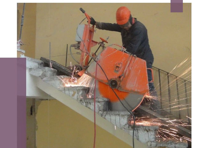 Демонтаж бетонных лестниц в Благовещенске от 4571 руб. за м2 | ПРОЛЁТ-Бгн