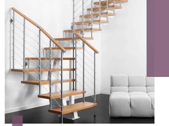 Модульные лестницы под ключ в Благовещенске — монтаж и изготовление