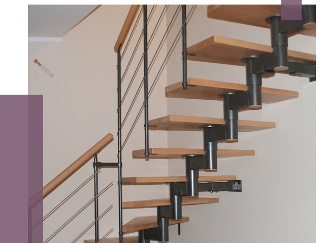 Изготовление модульных лестниц в Благовещенске от 11427 руб. 