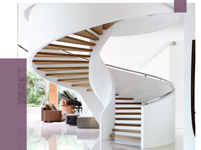 Винтовые лестницы в Благовещенске под ключ от 48246 руб. | ПРОЛЁТ-Бгн