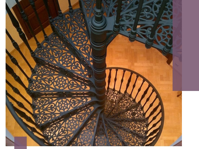 Винтовые лестницы под ключ в Благовещенске: производство и монтаж