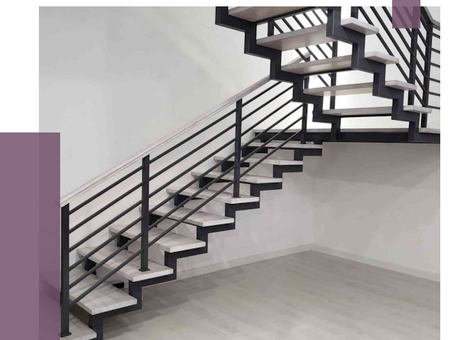 Лестницы на металлокаркасе под ключ в Благовещенске от 12696 руб. | ПРОЛЁТ-Бгн