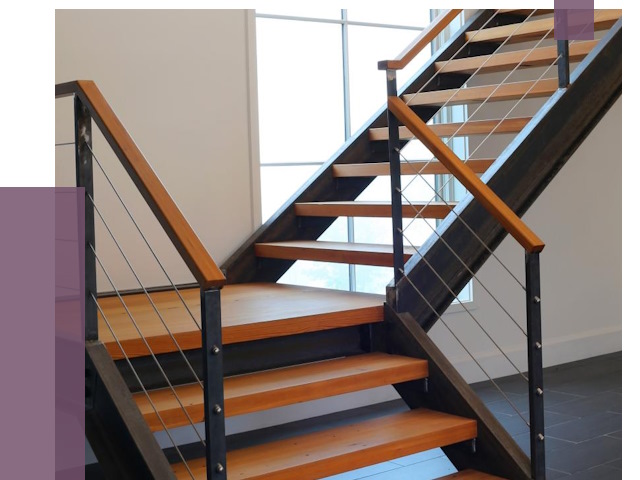 Изготовление лестниц на металлокаркасе в Благовещенске от 18790 руб. | ПРОЛЁТ-Бгн