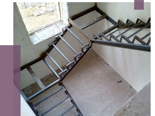 Монтаж лестниц на металлокаркасе в Благовещенске от 12696 руб. — ПРОЛЁТ-Бгн