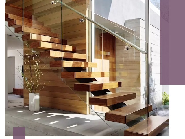 Современные лестницы на заказ в Благовещенске — изготовление и монтаж