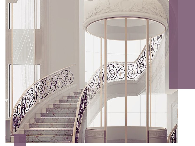 Элитные лестницы на заказ высокого класса в Благовещенске