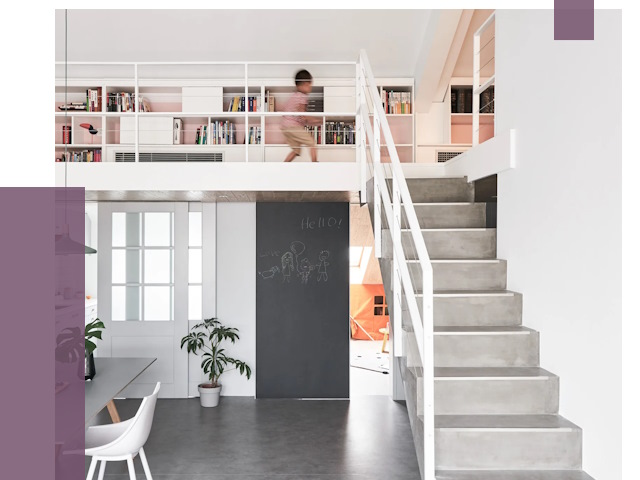 Лестницы для двухуровневой квартиры в Благовещенске от 175208 руб. | ПРОЛЁТ-Бгн