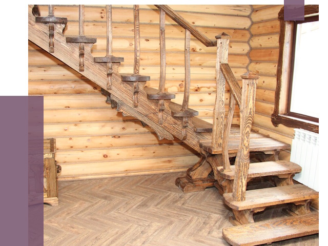 Лестницы в баню в Благовещенске от 18994 руб. — изготовление | ПРОЛЁТ-Бгн