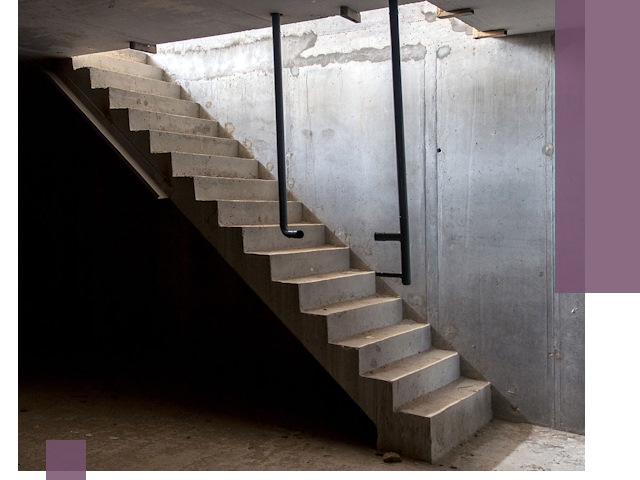 Изготовление и монтаж лестниц в подвале в Благовещенске