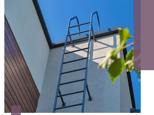Лестницы на крышу в Благовещенске — изготовление, монтаж, демонтаж