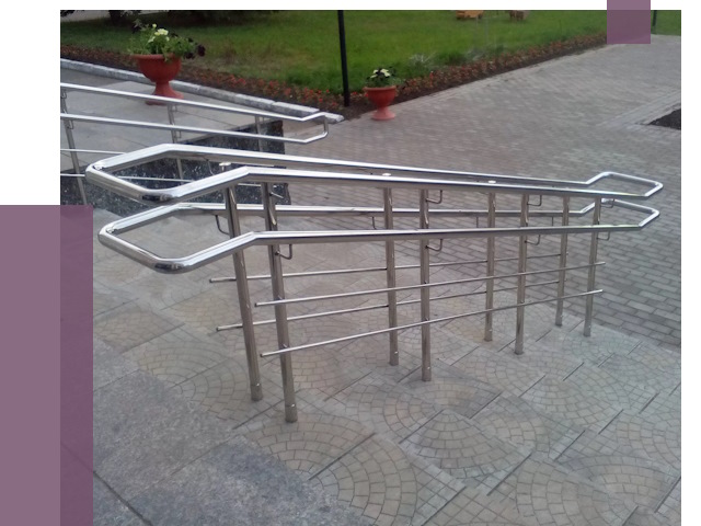 Перила для инвалидов в Благовещенске от 7536 руб. под ключ | ПРОЛЁТ-Бгн