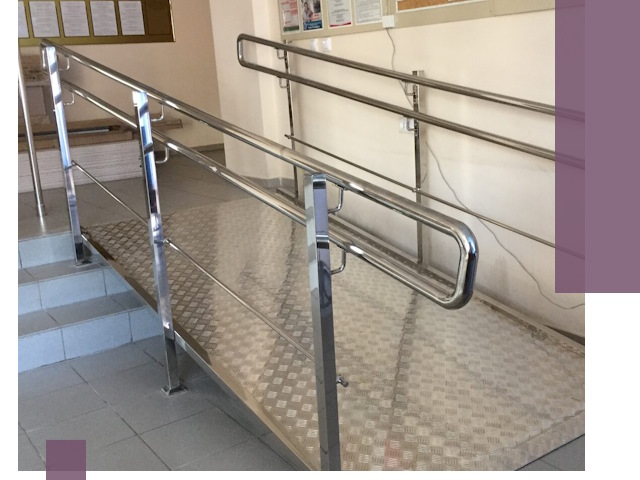Перила для инвалидов в Благовещенске — надежные поручни и ограждения