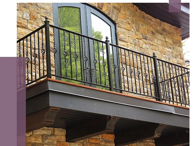 Балконные ограждения в Благовещенске от 7973 руб. — купить | ПРОЛЁТ-Бгн