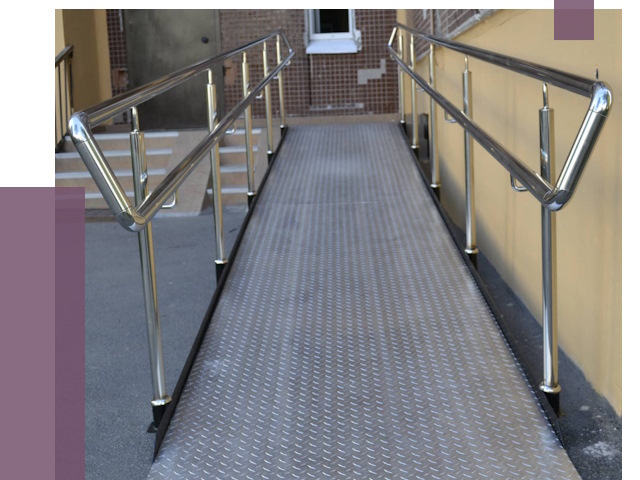 Пандусы в Благовещенске от 12188 руб. — установка для инвалидов | ПРОЛЁТ-Бгн