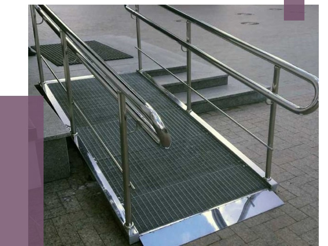 Монтаж пандусов для инвалидов в Благовещенске от 8552 руб. под ключ | ПРОЛЁТ-Бгн