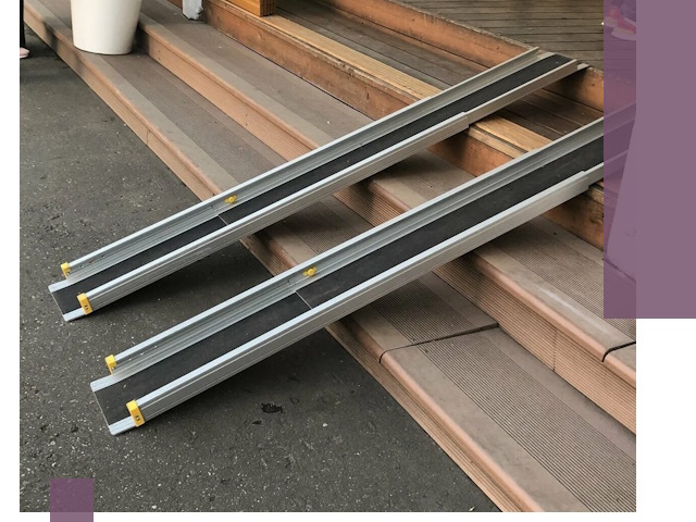 Телескопические пандусы под ключ в Благовещенске — изготовление и монтаж