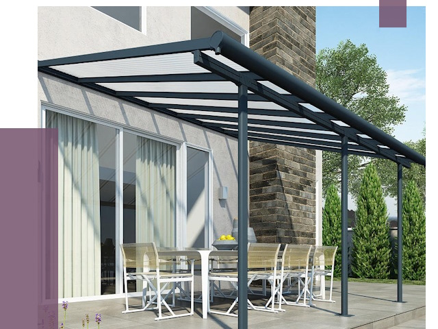 Навесы пристенные в Благовещенске от 9040 руб. — монтаж и установка | ПРОЛЁТ-Бгн