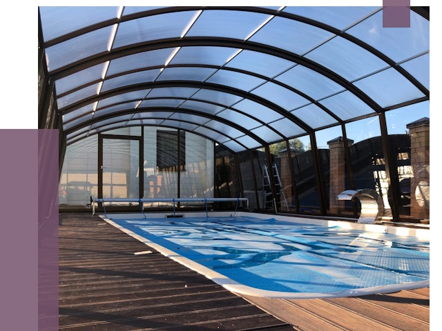 Навесы для бассейна в Благовещенске от 16657 руб. под ключ | ПРОЛЁТ-Бгн