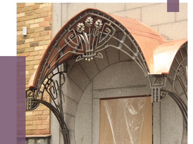 Арочные козырьки в Благовещенске от 14474 руб. 