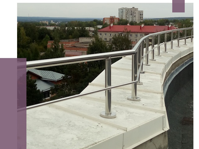 Парапеты и ограждения кровли в Благовещенске от 4926 руб. 
