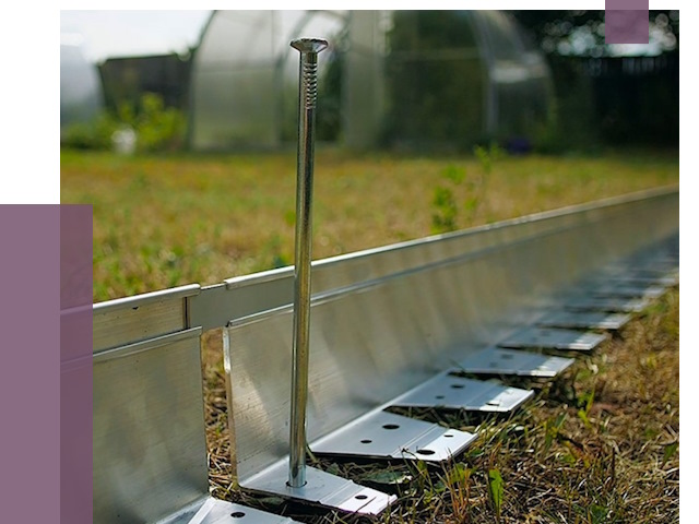 Металлические бордюры для газона в Благовещенске от 4266 руб. | ПРОЛЁТ-Бгн