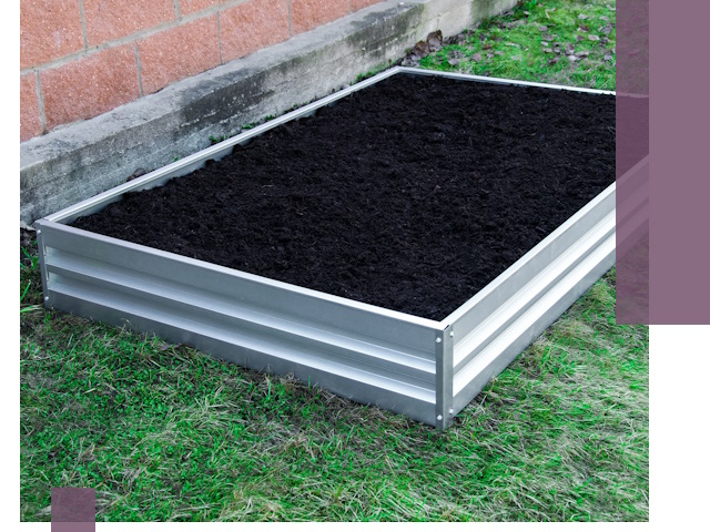 Металлические бордюры для грядок в Благовещенске: прочность и аккуратность