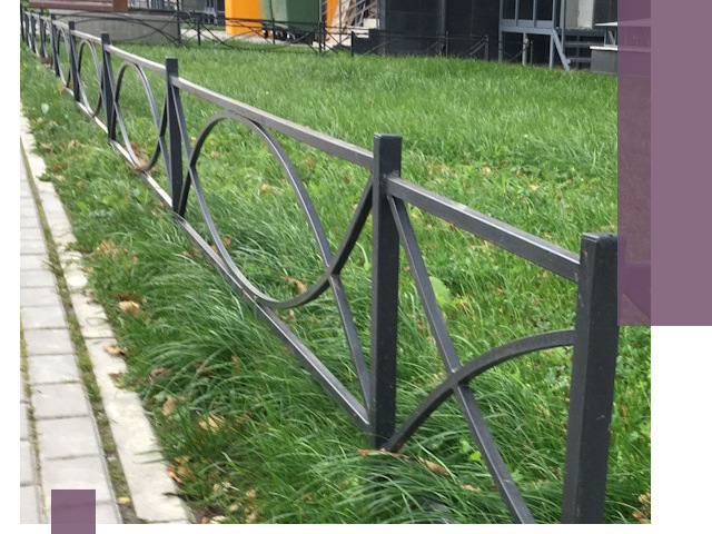 Газонные ограждения из металла в Благовещенске — монтаж и продажа