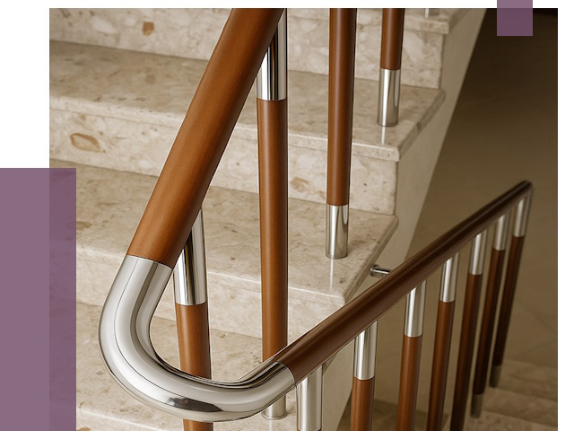 Монтаж поручней в Благовещенске от 9649 руб. монтаж под ключ | ПРОЛЁТ-Бгн