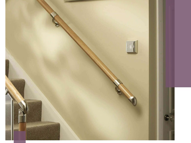 Монтаж пристенных поручней профессионально в Благовещенске